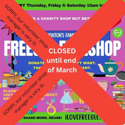 Photo of free Shop closed (The Level BN1) #1