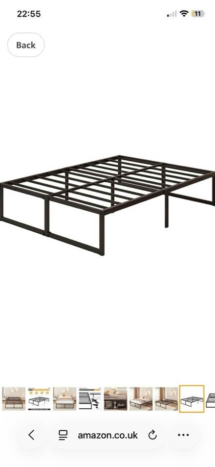 Photo of free Double bed frame and mattress (CB3) #1