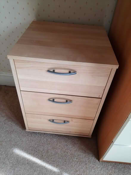 Photo of free Three drawer cabinet (small) (Green Street Green BR6 6BU) #1