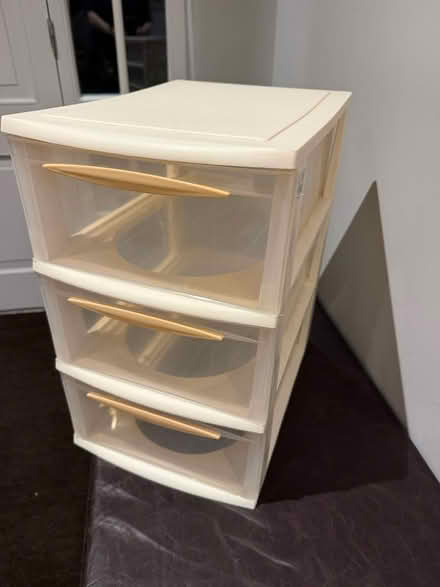 Photo of free Small plastic drawers (Hersham KT12) #2