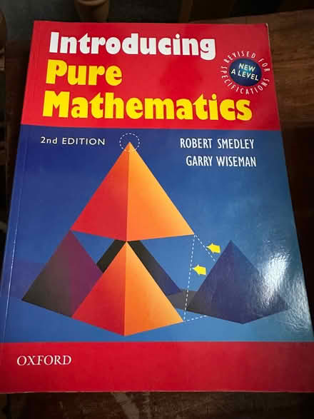 Photo of free PURE MATHS textbook, A Level standard (Putney SW15) #1