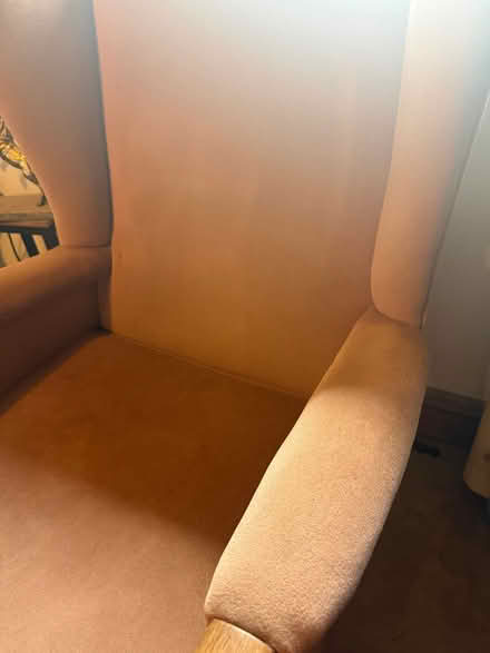 Photo of free Dusky pink armchair (Newtown CA6) #2