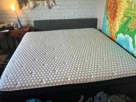 Photo of free King Size Bed and Boxspring (NW Tucson) #1