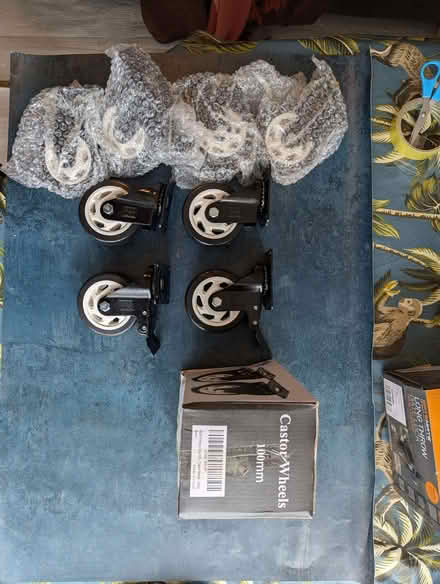 Photo of free Castor wheels (8 New) (Levenshulme M19) #1