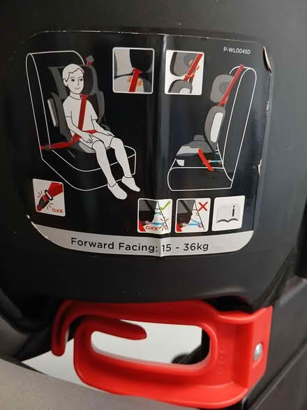 Photo of free Forward facing car seat (London W9) #3