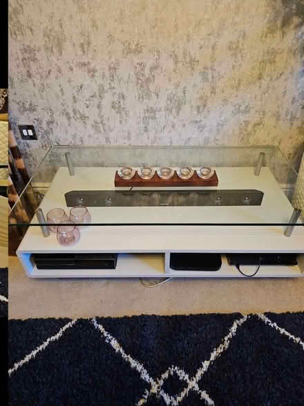 Photo of free Sideboard and coffee table with glass top (Ashington NE63) #1