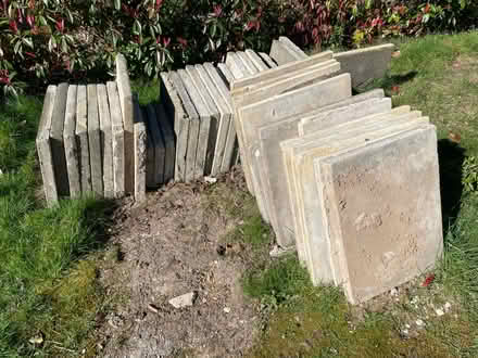 Photo of free Paving Slabs (PO19) #1