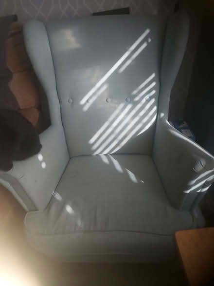 Photo of free Armchair sea/mint green (Eastbourne BN20) #1