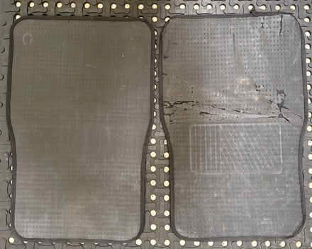 Photo of free 2 automobile floor protector mats (Valencia Avenue, Sunnyvale) #2