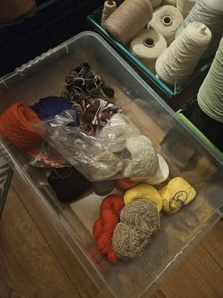 Photo of free Boxes of thread and thread cones (Handsworth) #2