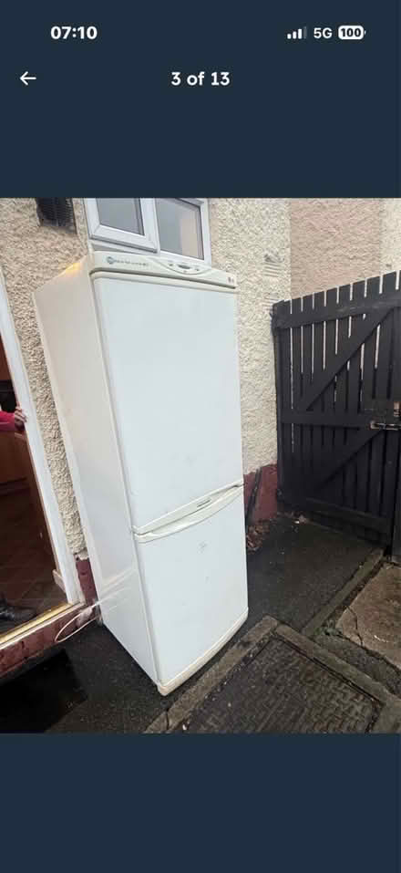 Photo of free Fridge freezer (DE24) #1