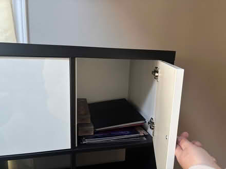 Photo of free TWO 4x4 Kallax Shelves (K1C) #4