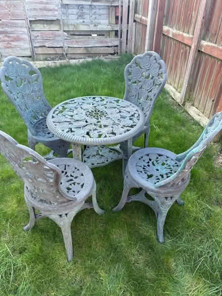 Photo of free Table And Chairs (Thornley DH6) #2
