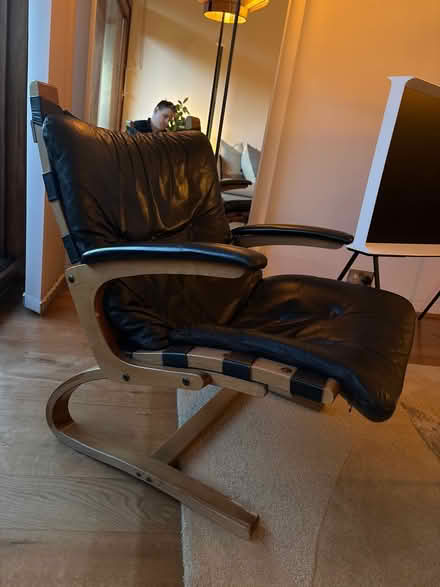 Photo of free 1950s Norwegian lounge chair (Barbican, EC2Y) #2