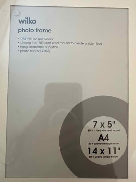 Photo of free White A4 Frame (Burgess hill) #3