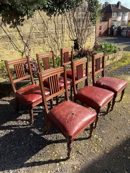 Photo of free Set of six antique dining chairs (Chapel Allerton LS7) #1
