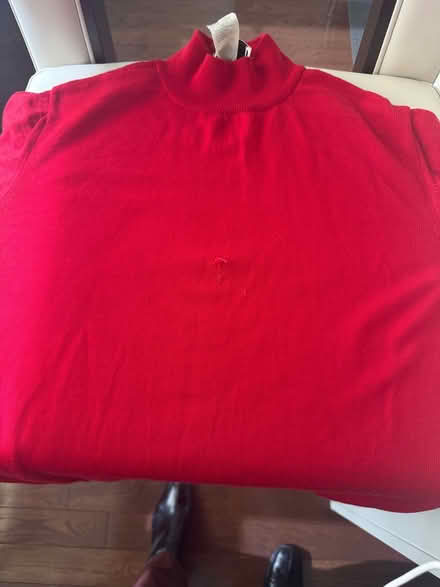 Photo of free Red turtle neck for up cycling (Midtown East) #1