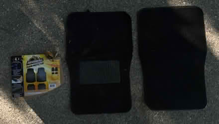 Photo of free 2 automobile floor protector mats (Valencia Avenue, Sunnyvale) #2