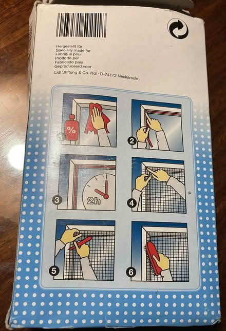 Photo of free Black insect screen mesh 130x150 cm (Alton GU34) #2