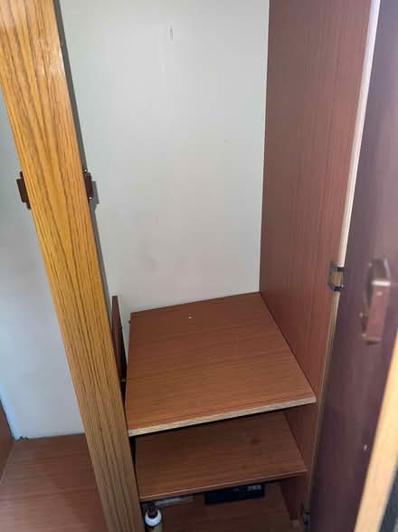 Photo of free 2 vintage wardrobes and 1 72 inch tall bookcase (Chiswick W4) #4