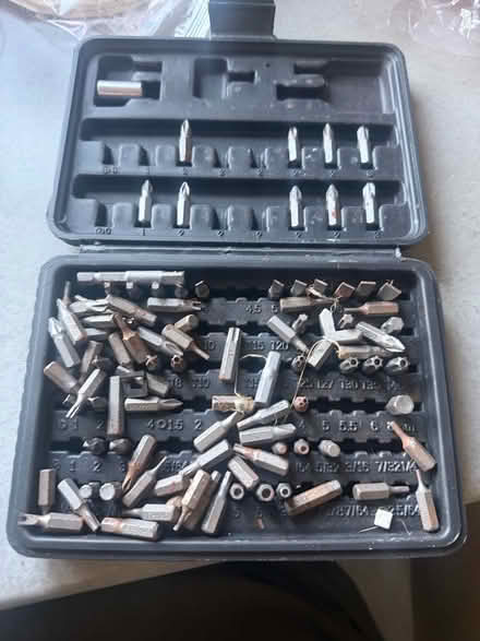 Photo of free Box of screwdriver bits (Rubery B45) #1