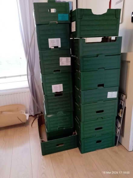 Photo of free Very Sturdy Stackable Cardboard Boxes (Vale LA1) #2