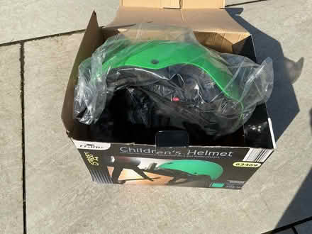 Photo of free Childs bike helmet. New (Sefton L31) #1