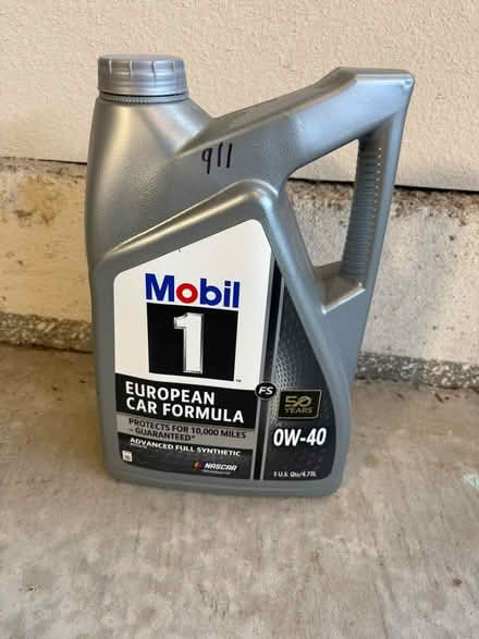 Photo of free 2.5 Quarts Mobile 1 Motor Oil (Near Panama Park) #1