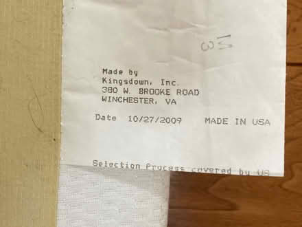 Photo of free Twin mattress and elongated box sp (Winsted) #4