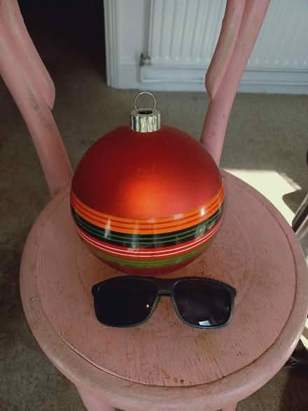 Photo of free Large round Christmas hanging decoration (St George BS5) #1