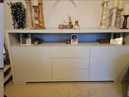 Photo of free Sideboard and coffee table with glass top (Ashington NE63) #2