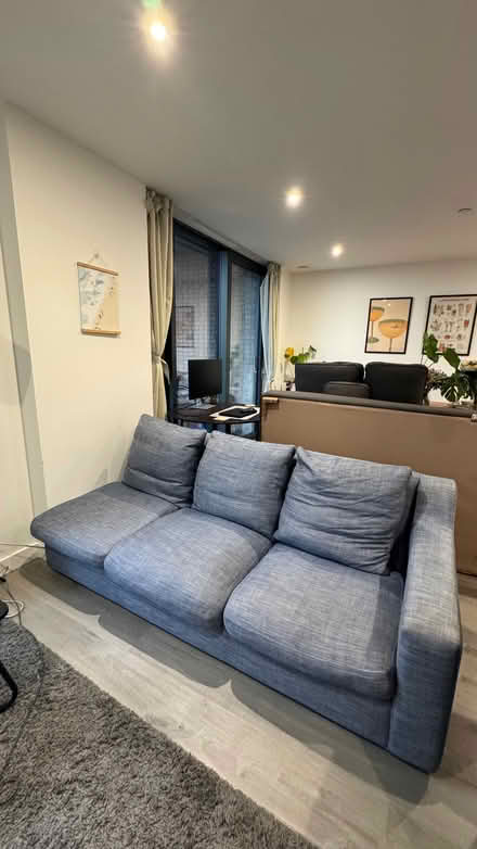 Photo of free 3 seater sofa from Loaf (Woodberry Down Estate N4) #2