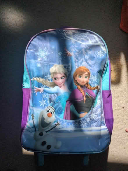 Photo of free Child's Frozen bag with wheels (Rustington, BN16) #1