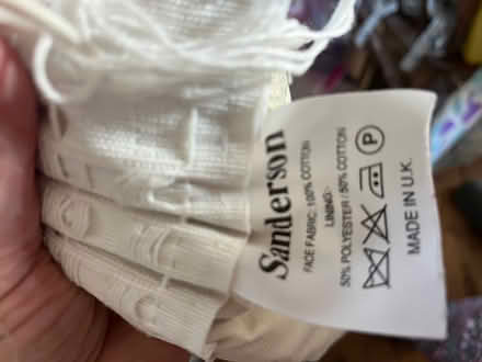 Photo of free Pair of Sanderson William Morris curtains (faded) (Bletchley MK2) #3