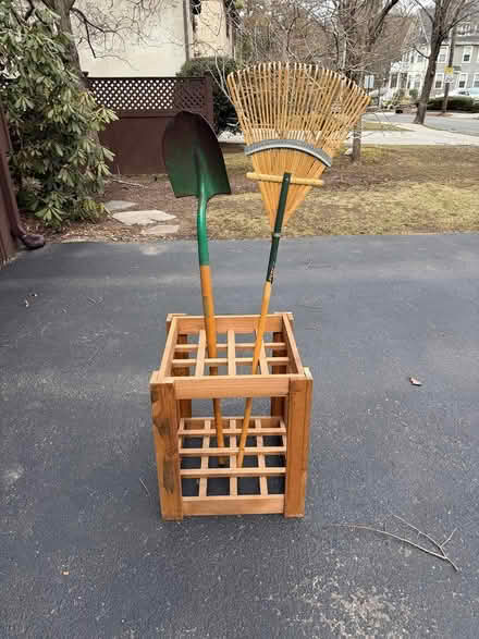 Photo of free Lawn tool organizer (Beethoven Ave, Waban, MA) #1