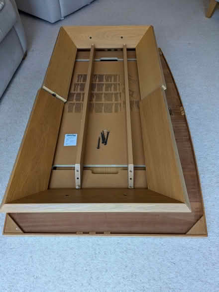 Photo of free Skovby Oak Extending Table (no chairs) (Rowney Green B48) #1