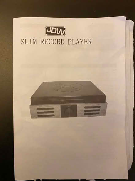 Photo of free JDW record player (Maidenhead SL6) #1