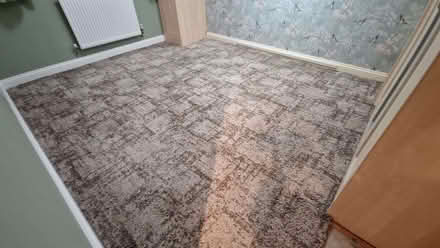 Photo of free Brown & cream carpet (Burton Latimer NN15) #1