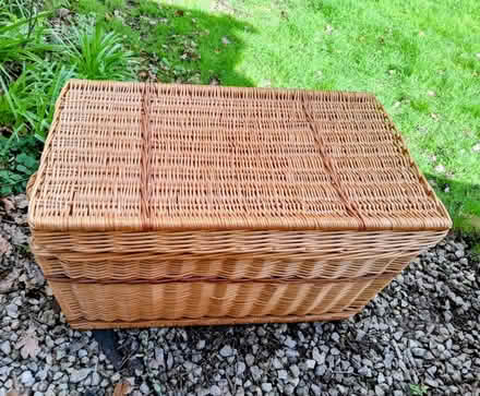 Photo of free Large storage wicker trunk (Earley RG6) #1