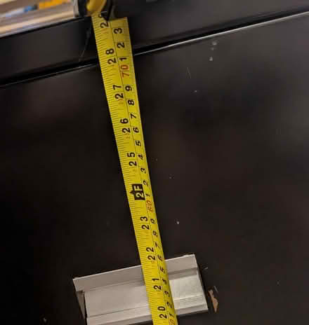 Photo of free Black filing cabinet (Etobicoke) #3