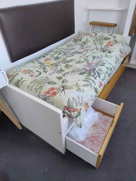 Photo of free Single bed with IKEA mattress (North Kensington W10) #1