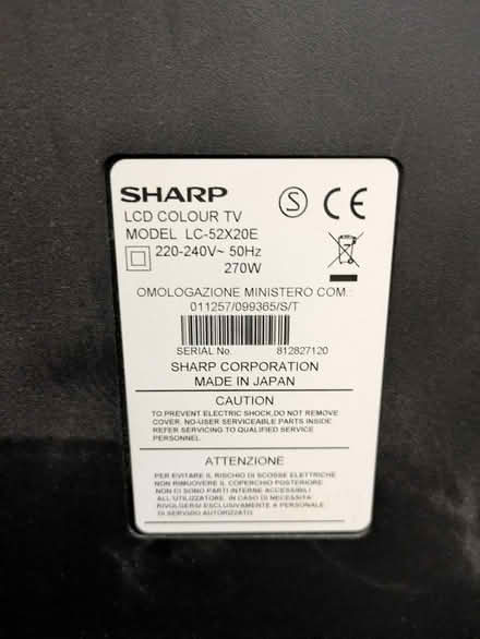 Photo of free 52" tv (TN24) #2