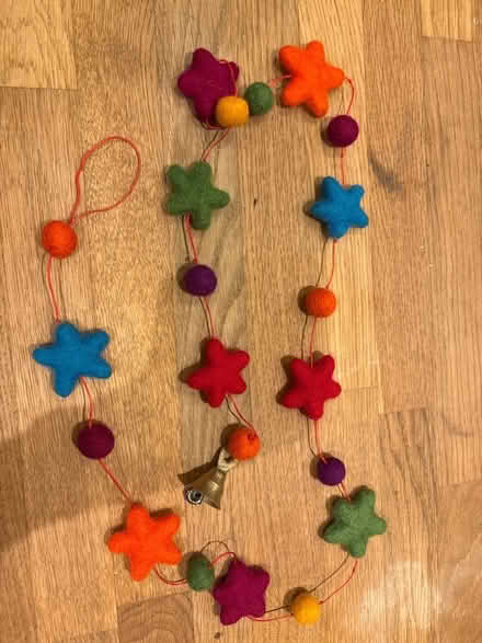 Photo of free Sweet felt decoration with bell (Merton SW19) #1