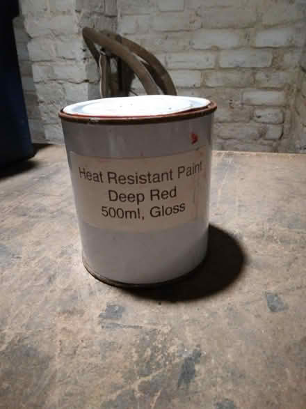 Photo of free Heat resistant red radiator gloss (Cale Green SK3) #1