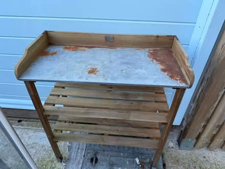Photo of free Potting table (Middleyard GL5) #2