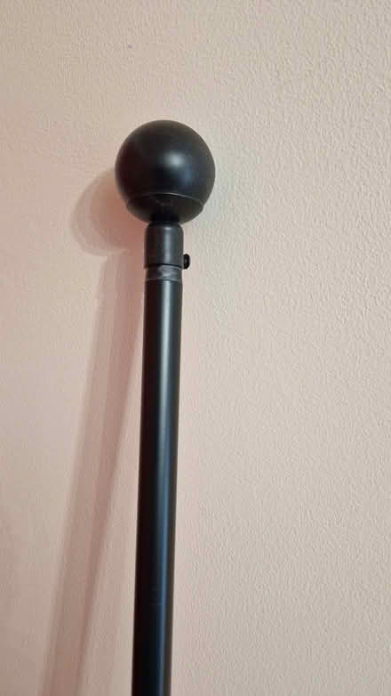 Photo of free Black extending curtain pole (Horsford NR10) #1