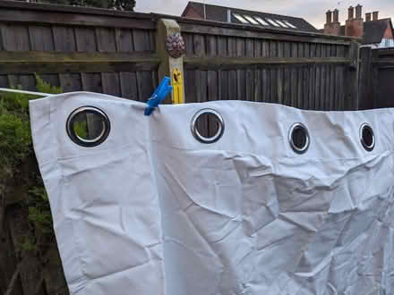 Photo of free 2x Habitat blackout curtains, 117x137cm each. (Caldecott OX14) #2