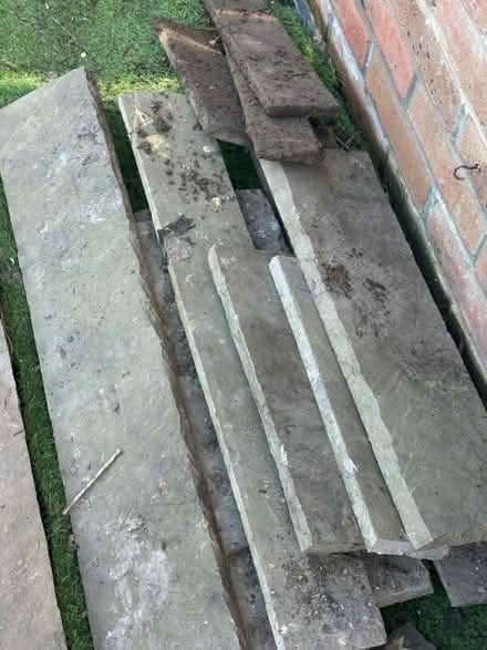 Photo of free Garden slabs (Polegate) #1
