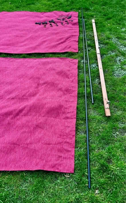 Photo of free Complete set for large red curtain (CT2) #3