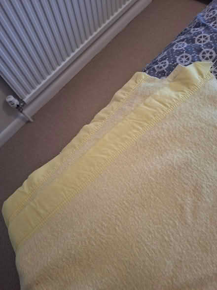 Photo of free Yellow blanket (Dronfield Woodhouse S18) #2
